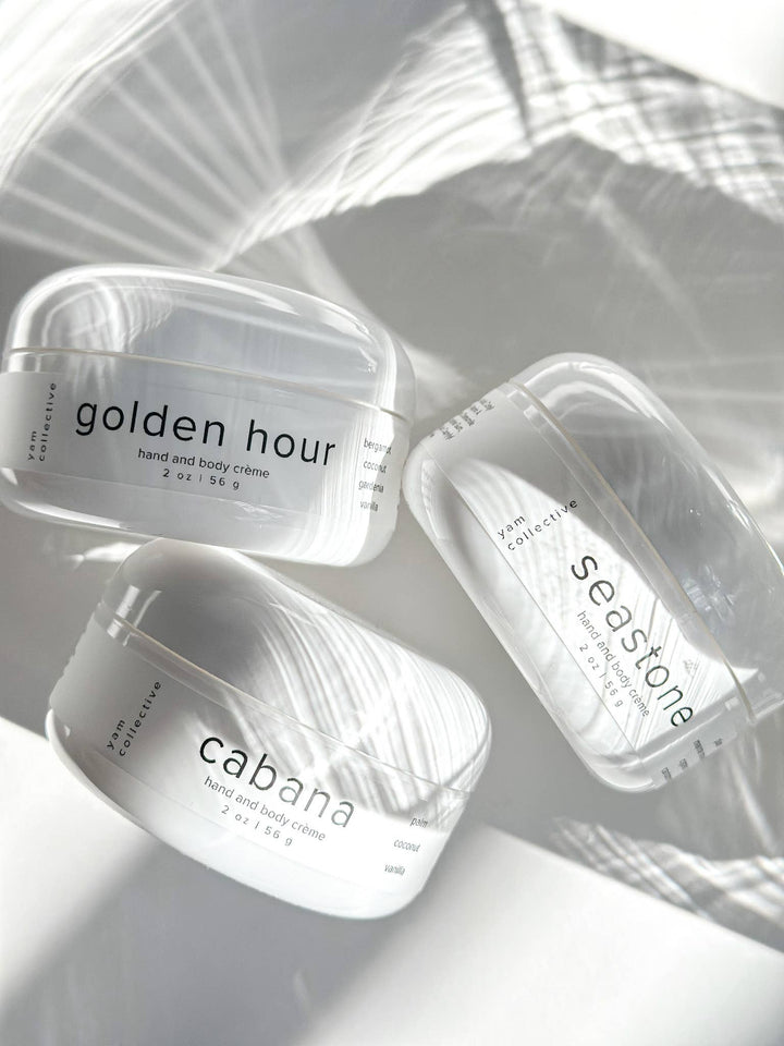 Cabana Hand + Body Creme: Vanilla, Palm, Coconut