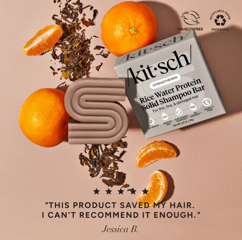 Rice Water Protein Shampoo Bar - Strengthening