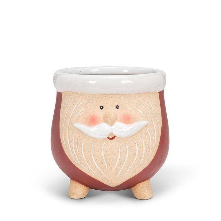 Medium Santa Planter on Legs-4.5"H