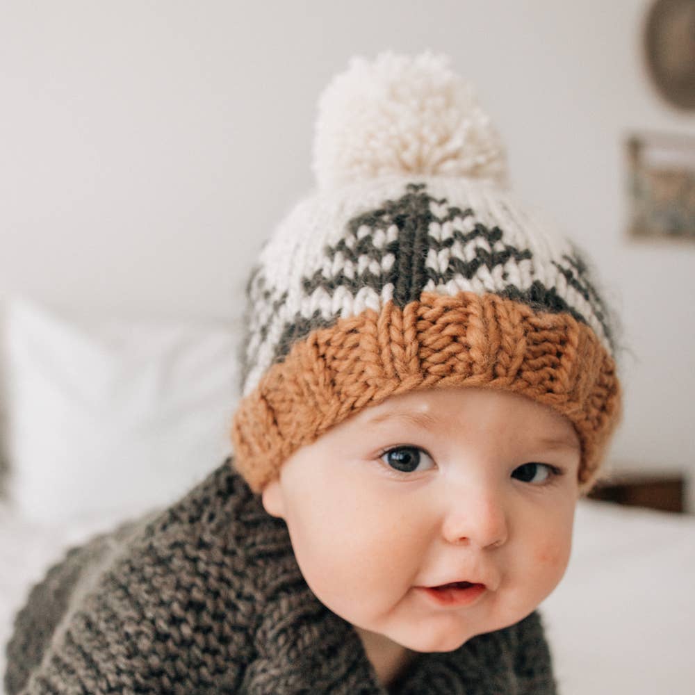 Forest Knit Beanie Hat - Baby & Kids