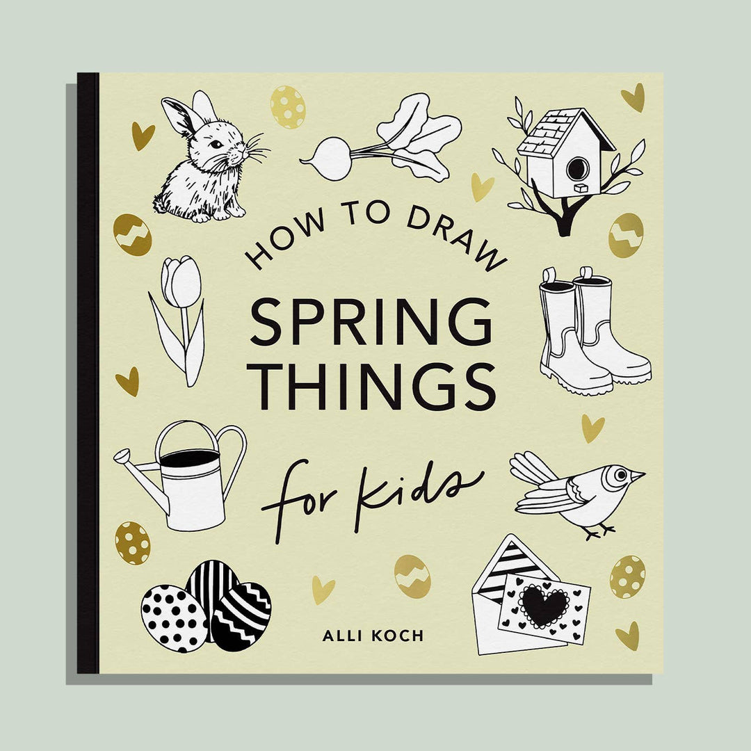 Spring Things: How to Draw Books for Kids
