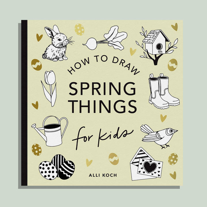 Spring Things: How to Draw Books for Kids