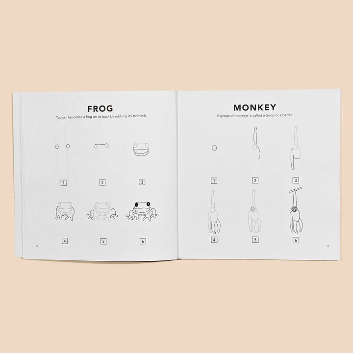 All The Animals: A How to Draw Art Book for Kids