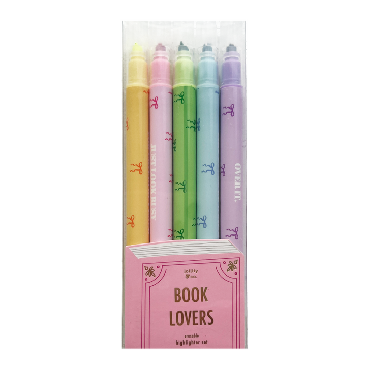 Book Club Erasable Highlighter Set