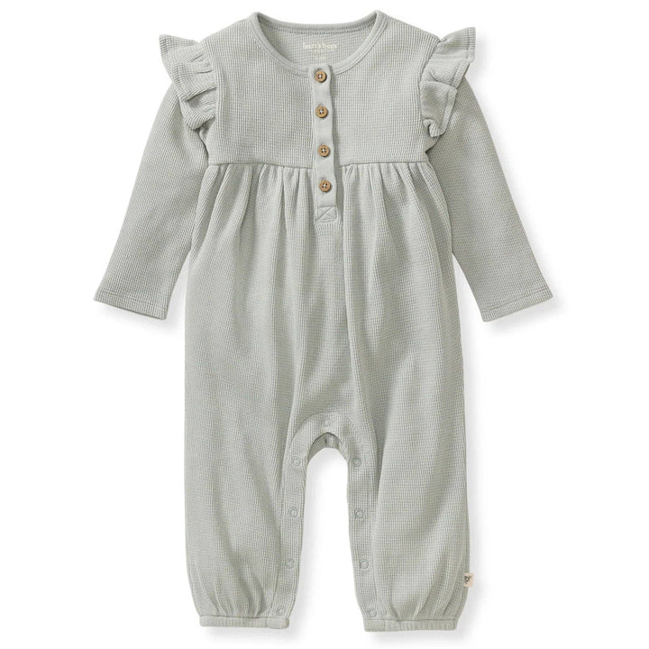 Organic Cotton Baby Girl Thermal Jumpsuit