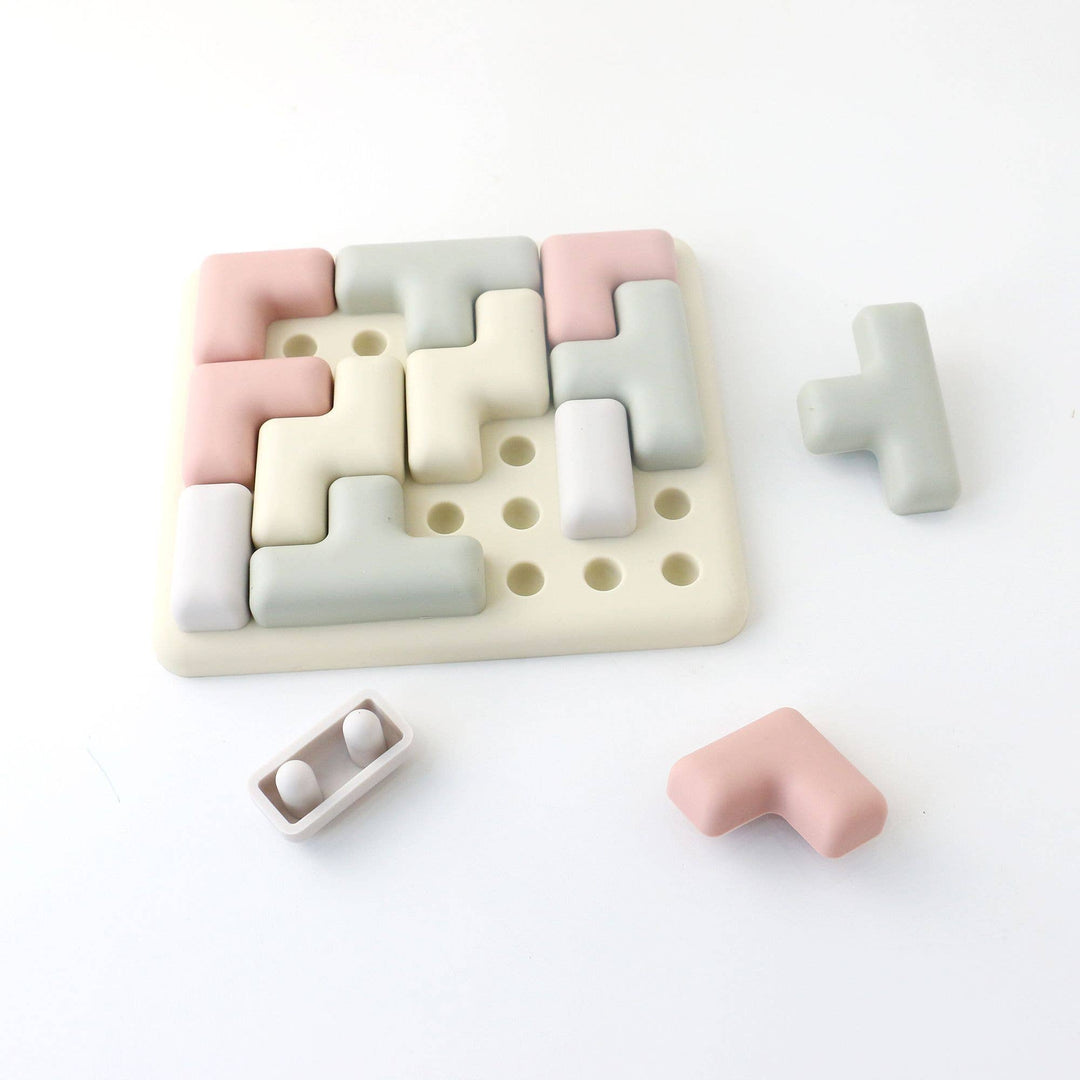 Silicone Montessori Shape Logic Puzzle