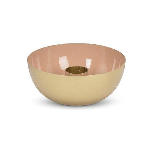 Taupe Enamel Pipe Taper Holder
