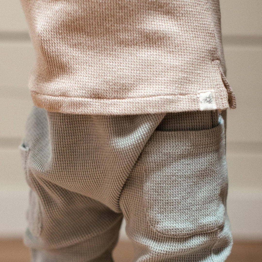 Organic Thermal Boy Tee & Pants Set