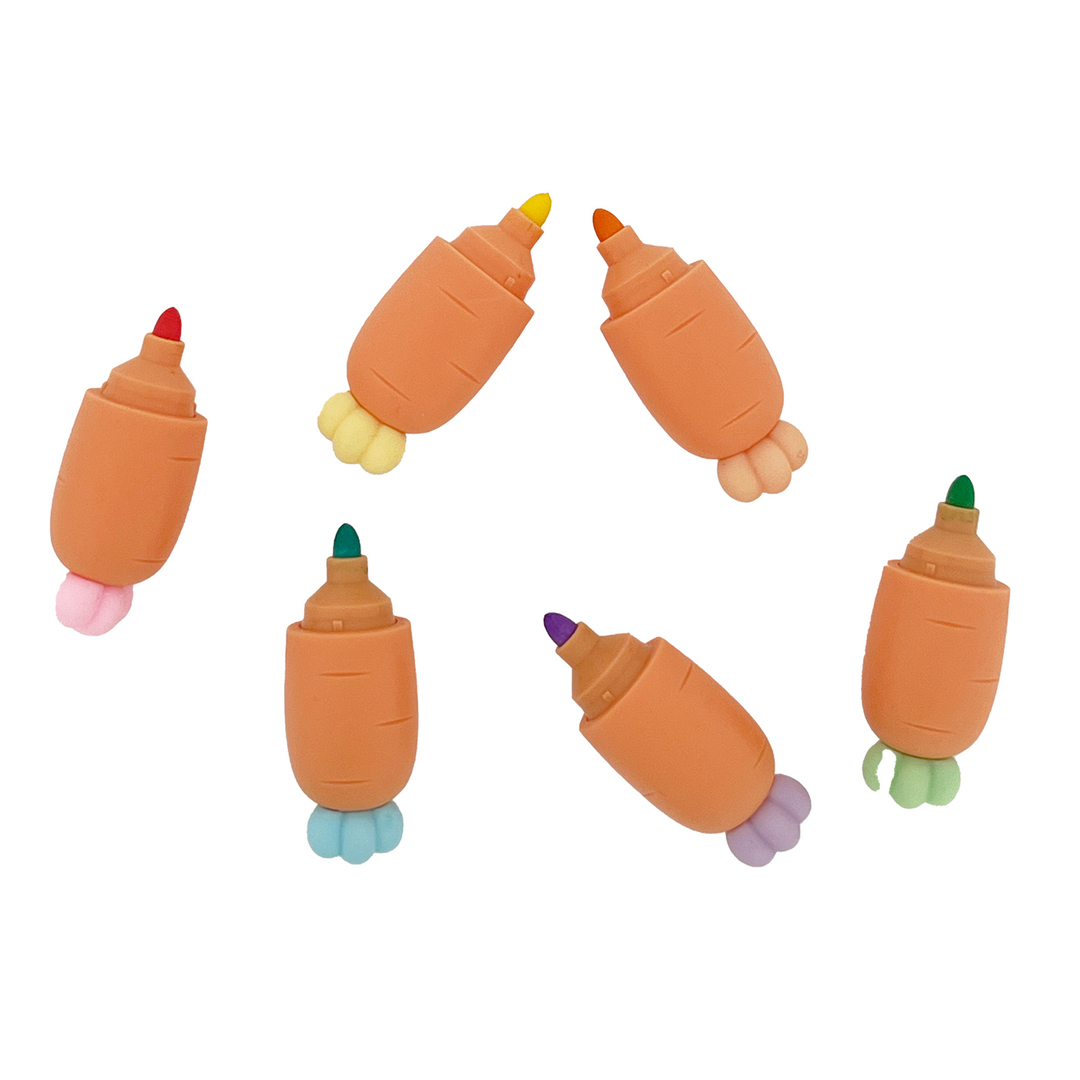 Bunnies In The Garden Carrot Marker Set