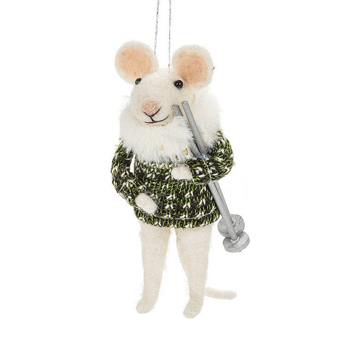 Winter Mouse Ornament