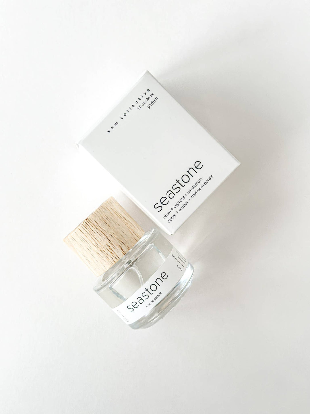 Sea Stone Eau de Parfum: Marine Minerals, Cypress, Plum