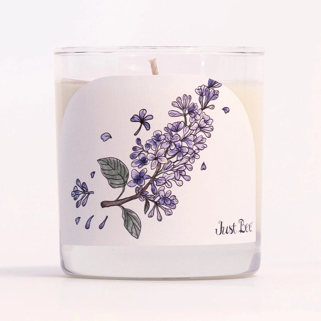 Lilac Candle by Just Bee
