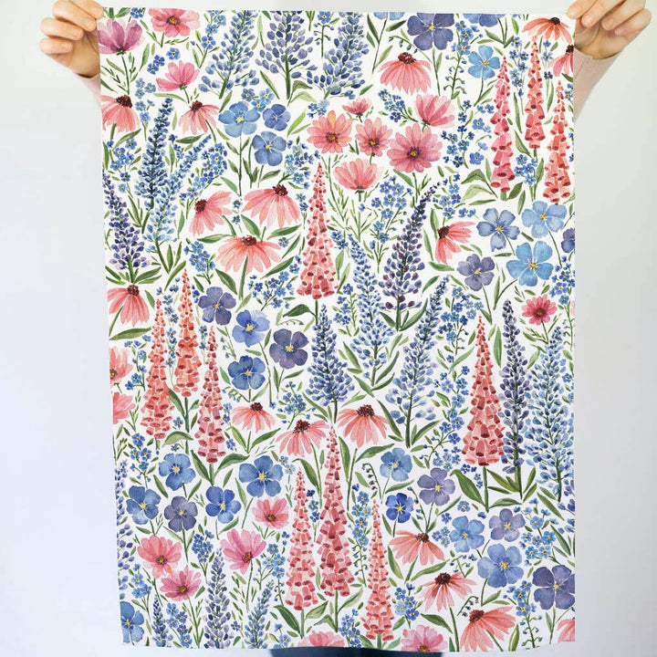 Wildflower Tea Towel
