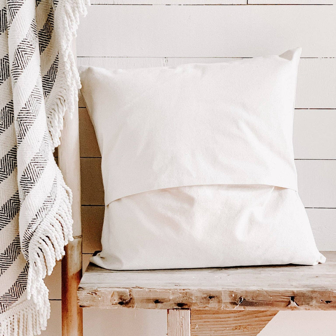 White Mountains Watercolor Ski Pillow