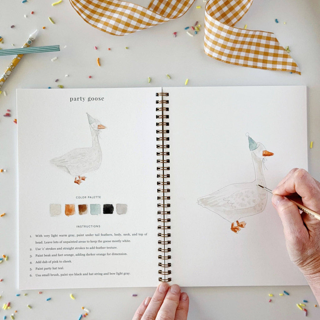 Celebrate Watercolor Workbook by Emily Lex