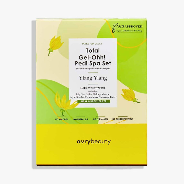 Gel-Ohh! Jelly Spa Pedi Kit 5 Step - Ylang Ylang