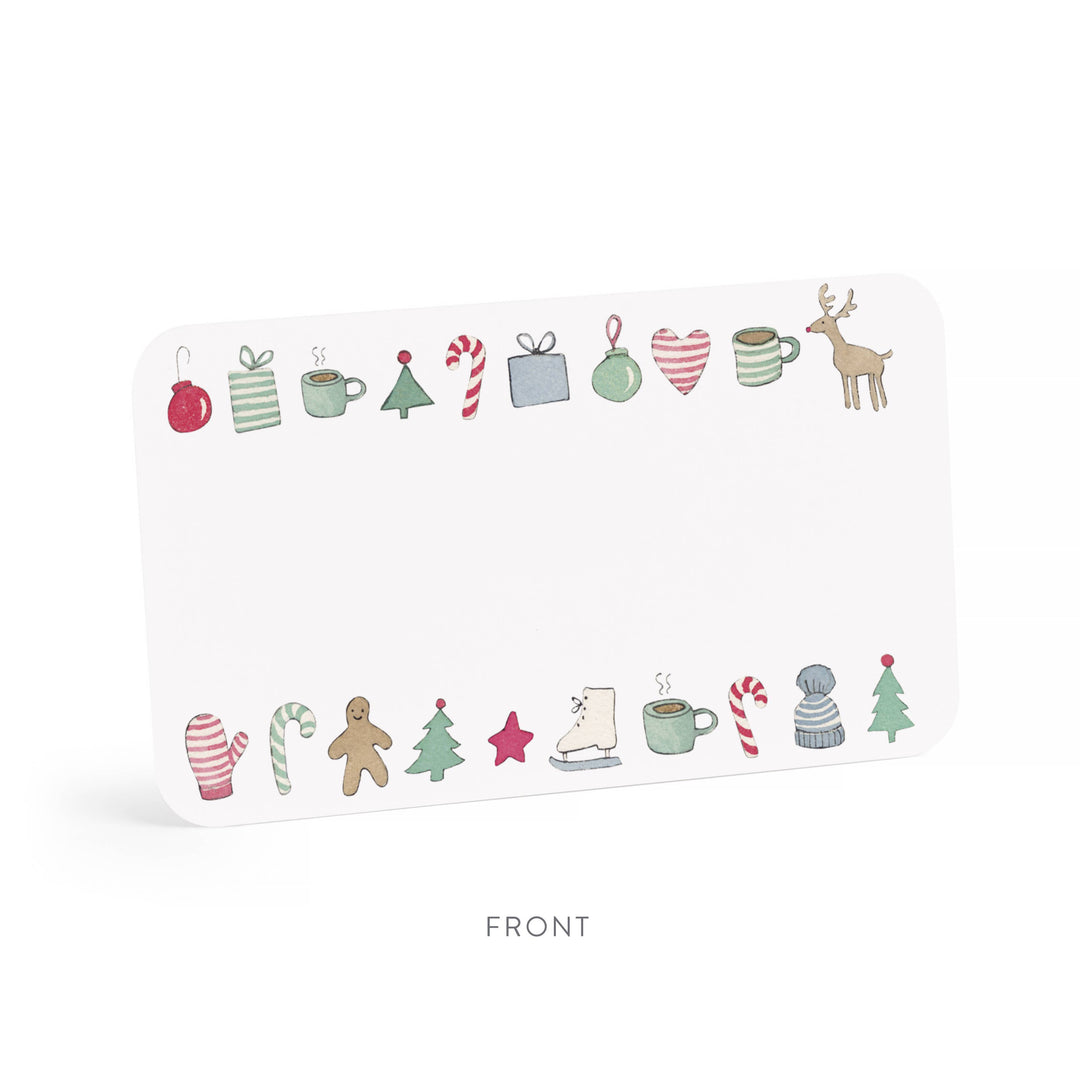 Merry Motif Winter Holiday Little Notes®
