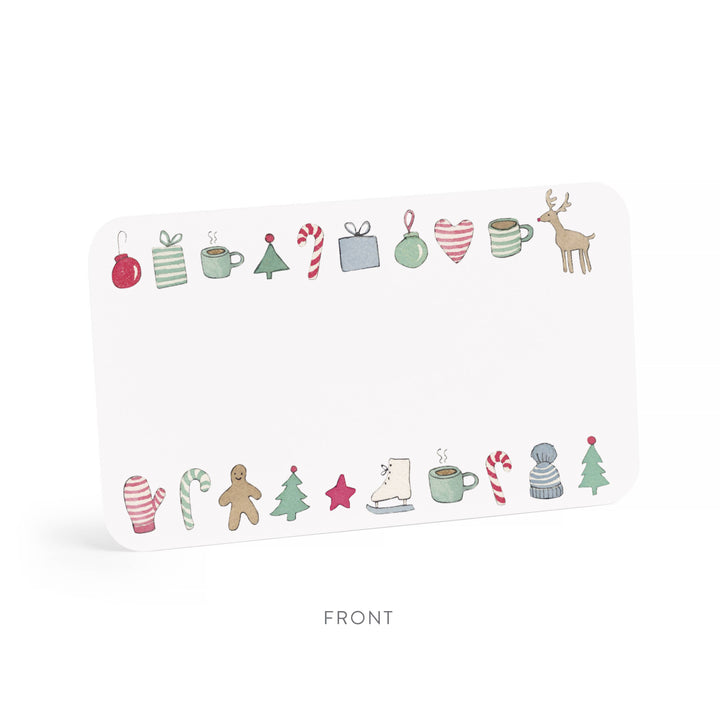 Merry Motif Winter Holiday Little Notes®