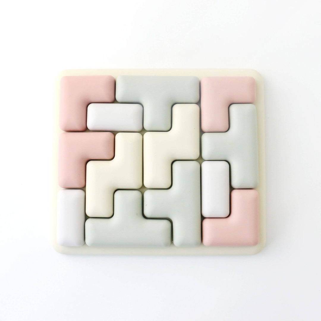 Silicone Montessori Shape Logic Puzzle