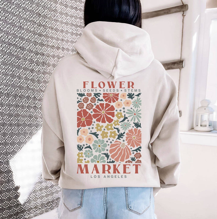 Flower Market Hoodie North Conway