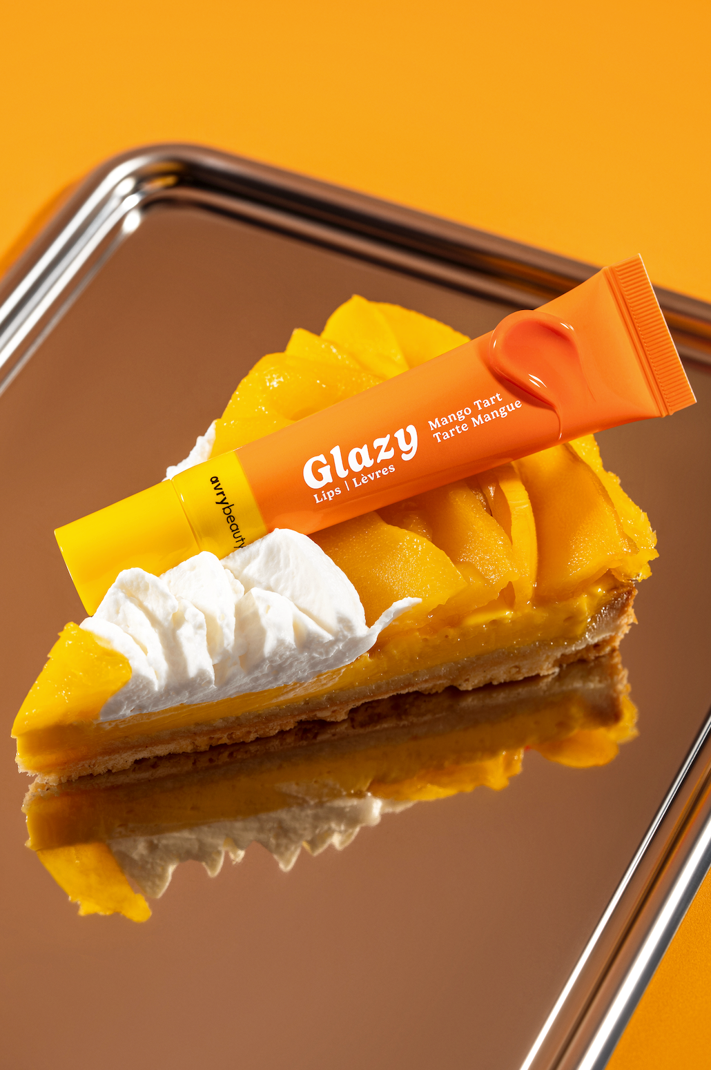 Vegan K-Beauty Lip Gloss: Glazy Lips - Mango Tart