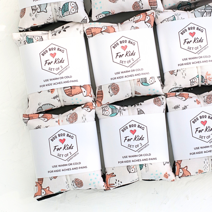 Boo Boo Bag Hot Cold Rice Packs 2pc. Bundle