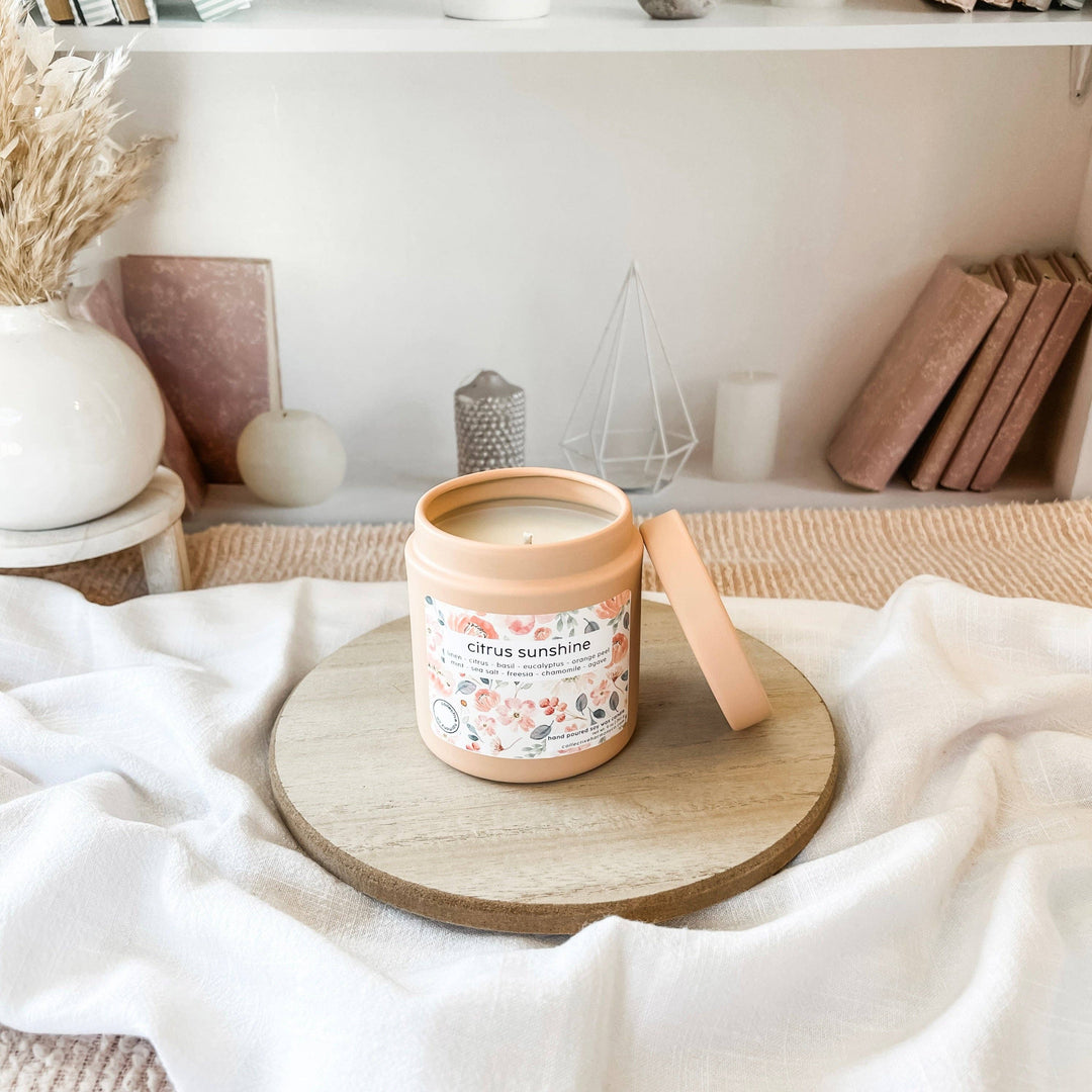Citrus Sunshine Deluxe Candle Tin