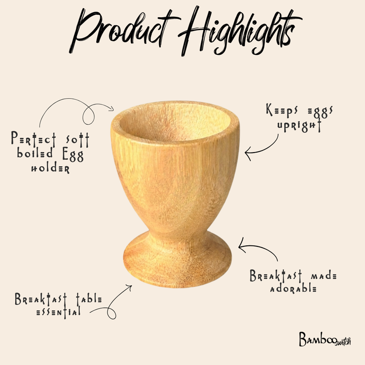 Bamboo Egg Cup