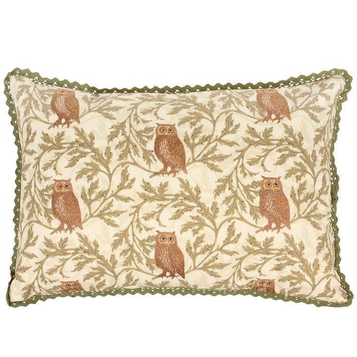 Wise Owls Pillow