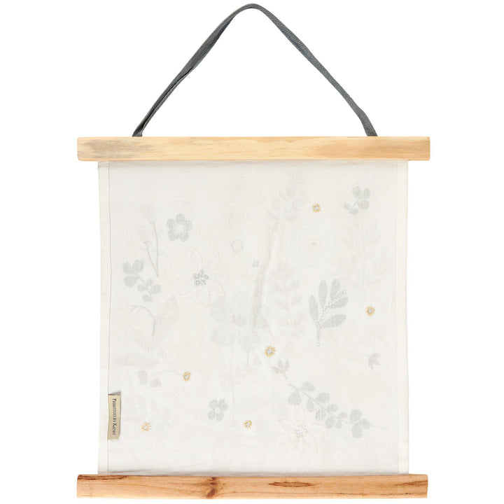 Beige Floral Wall Decor