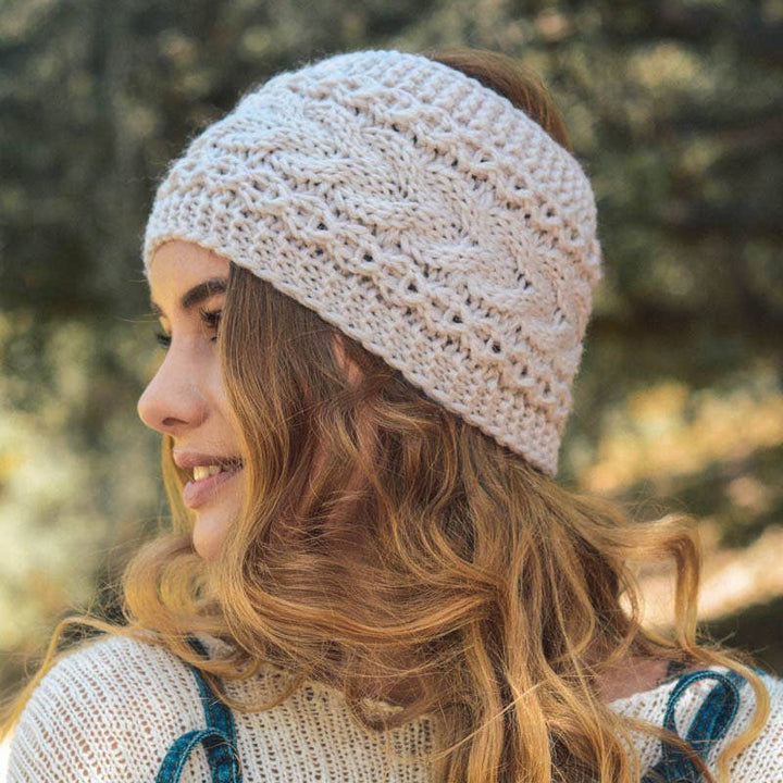 Warm & Cozy Cable Knit Headband