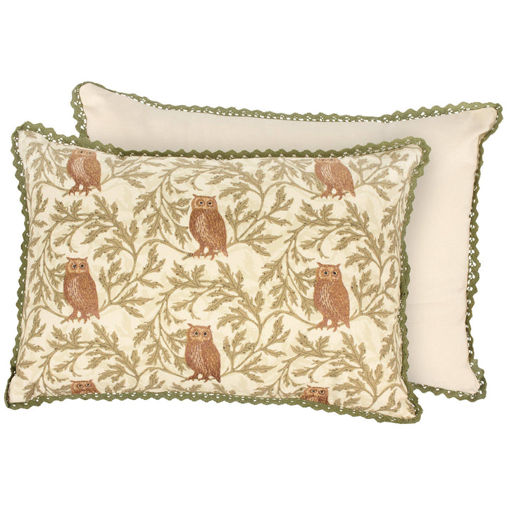 Wise Owls Pillow