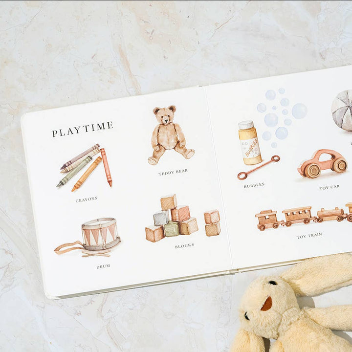 Our Big Book of First Words Baby Board Book