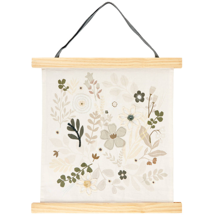Beige Floral Wall Decor