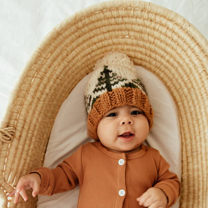 Forest Knit Beanie Hat - Baby & Kids