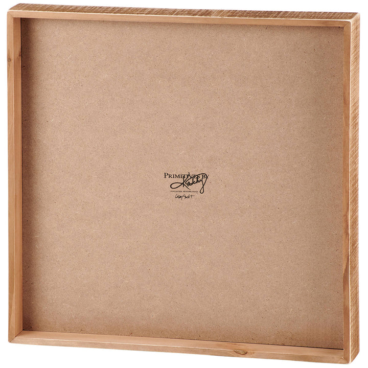 Daisy Inset Box Sign