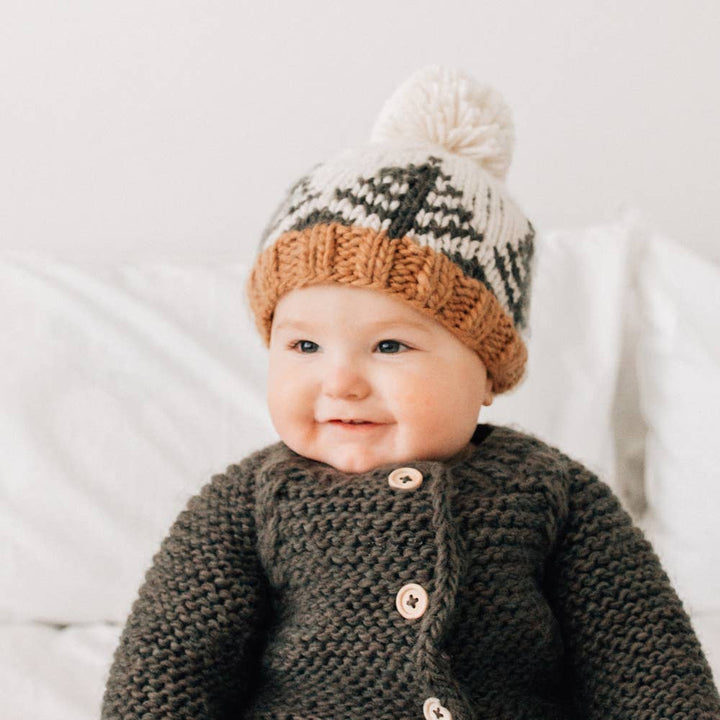Forest Knit Beanie Hat - Baby & Kids