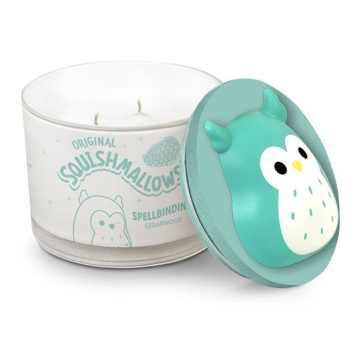 Winston Squishmallows 12 oz Candle with Squishable Puff