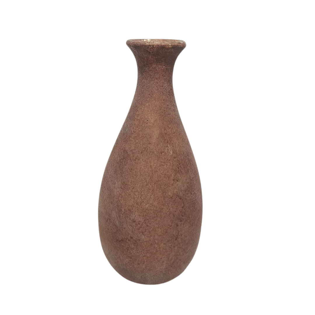 Boho Tall Clay Vase