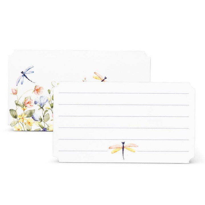 Dragonfly & Floral Mini Note Cards