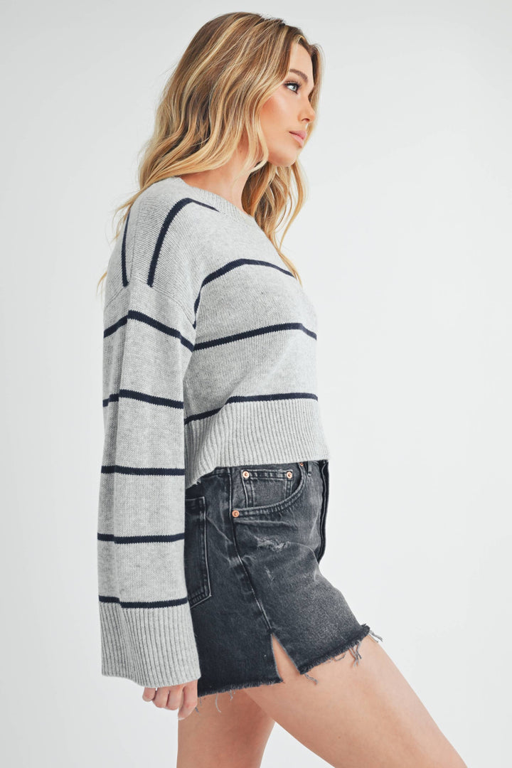 Emmanuelle Sweater - Heather Gray