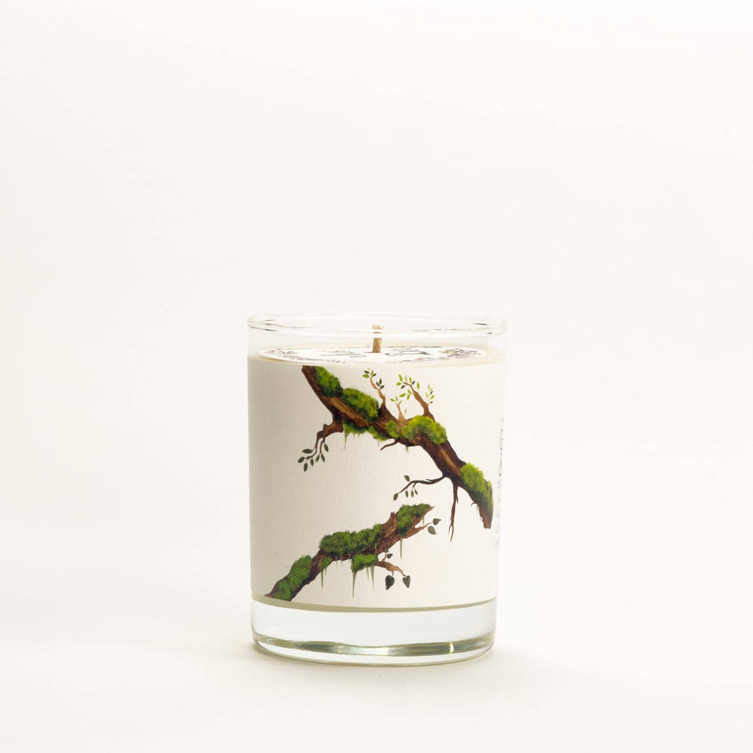 Guaiac Wood & Moss Candle by Just Bee