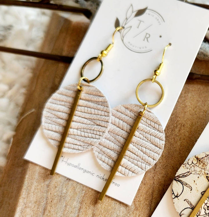 Jude Black & White Collection Earrings