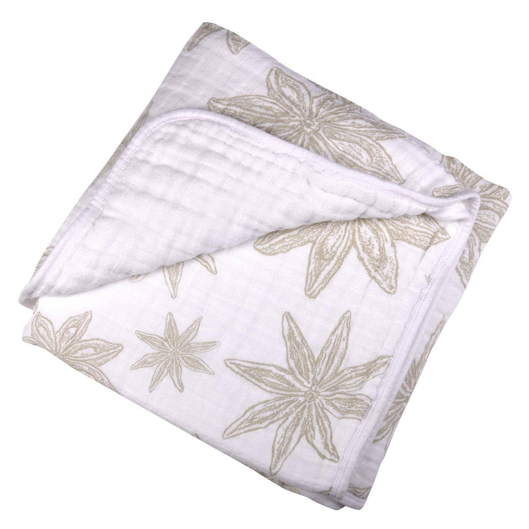 Boho Fields Cotton Muslin Blanket