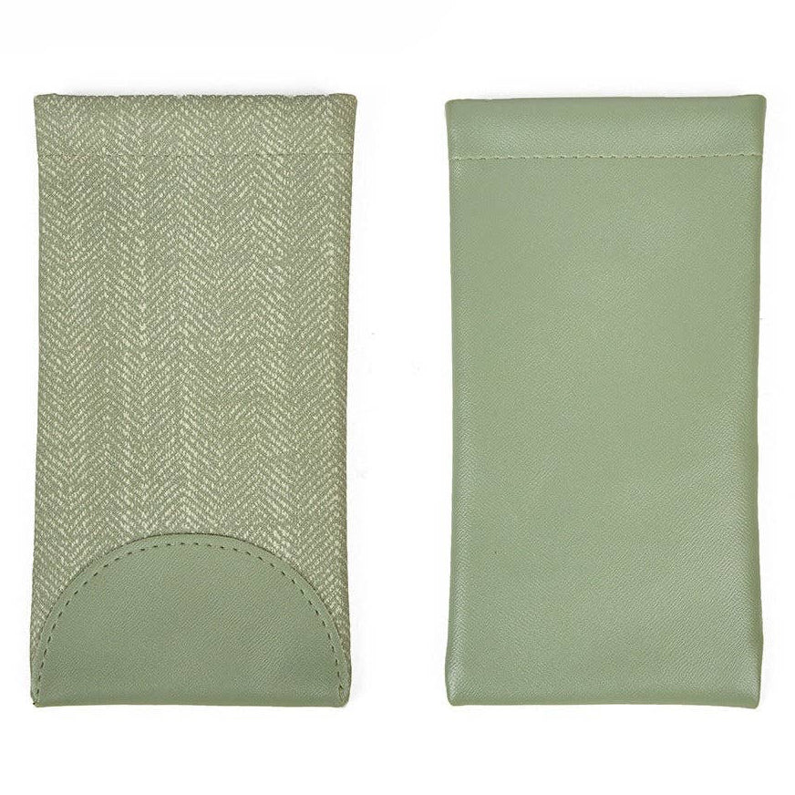 Splice Soft Leather Sunglasses Case