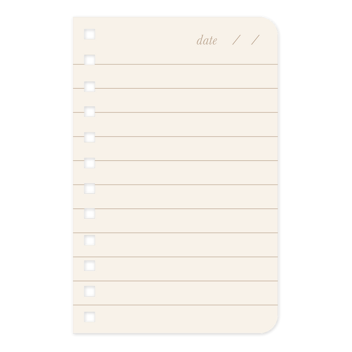 Fall Floral Spiral Pocket Notebook