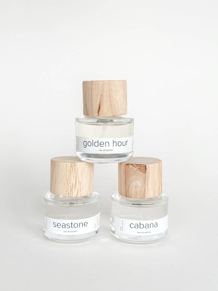 Sea Stone Eau de Parfum: Marine Minerals, Cypress, Plum