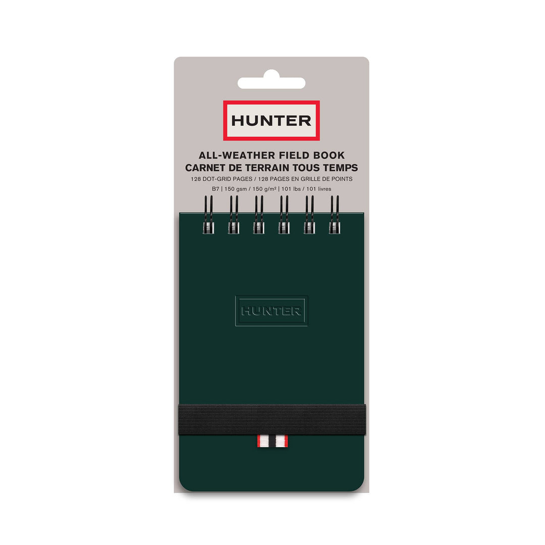 Hunter All-Weather Field Book in Forest Green
