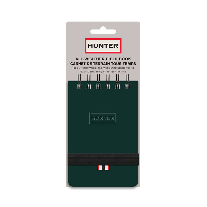Hunter All-Weather Field Book in Forest Green