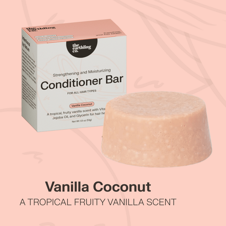 Conditioner Bar for Volumizing and Thickening: Vanilla Coconut